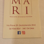 Taverna Mari Speisekarte