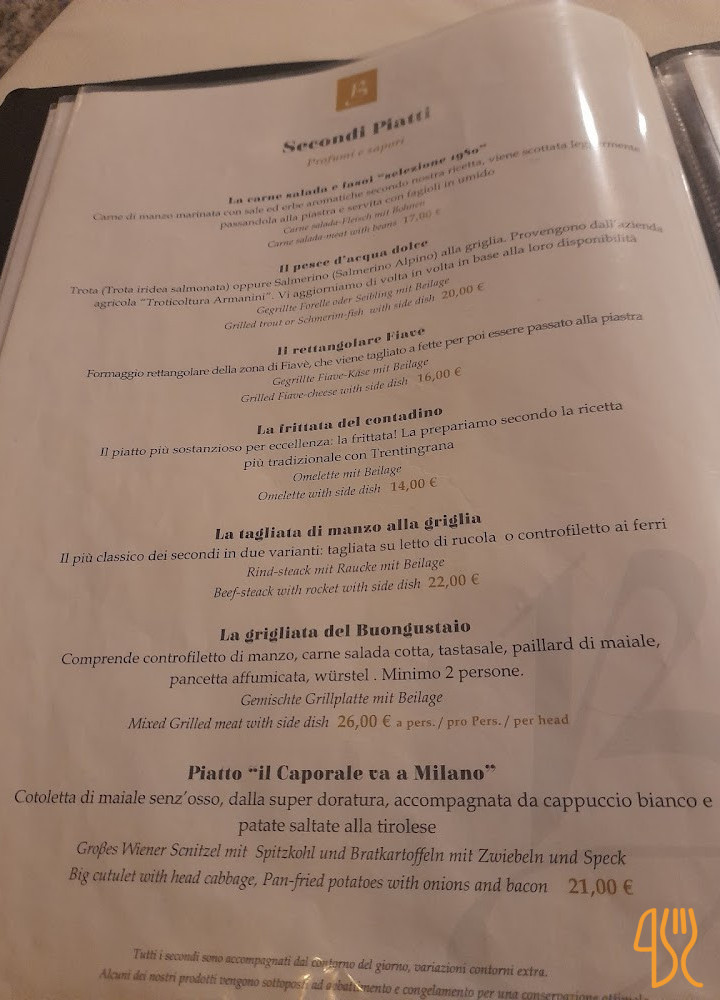 Boccon D’oro Pizzeria Carta