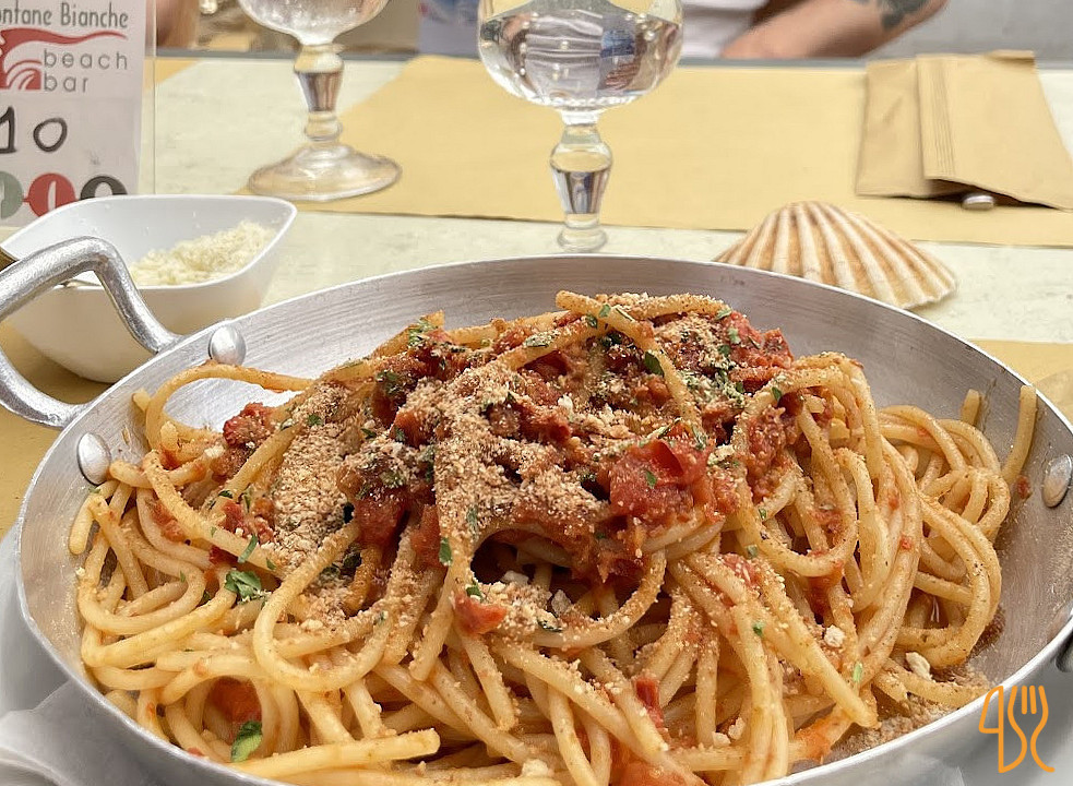 Fontane Bianche Beach Comida