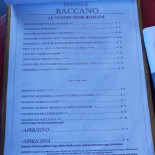Enoteca Baccano Roma Carta