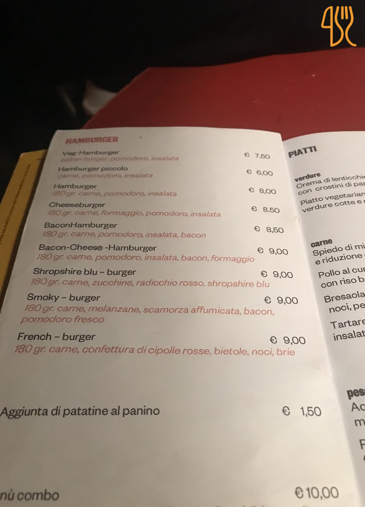 L'ottavino Osteria Quotidiana Carte
