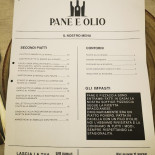 Pane E Olio Vino E Cucina Speisekarte