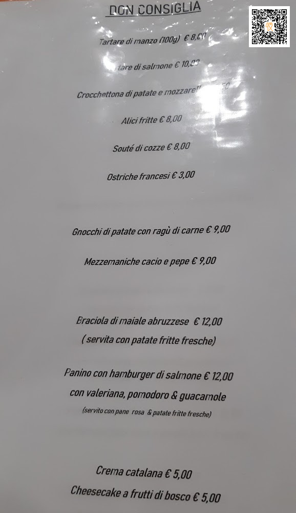 Don Winebar Carte