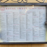 Royal India Indiano A Firenze Carte