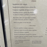 Savone Speisekarte