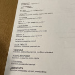 La Marinara Carte