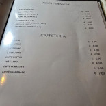Da Lino -pizzeria Carte