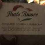 That's Amore Pizzeria Gourmet Cucina Tipica Calabrese Colazione Internazionale E Sapori Autentici Speisekarte