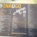 Bonaugo Pizzeria   Carte