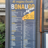 Bonaugo Pizzeria   Carta