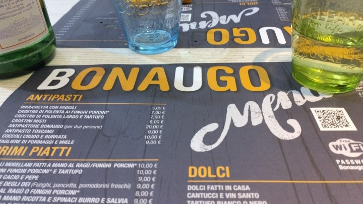 Bonaugo Pizzeria   Carte