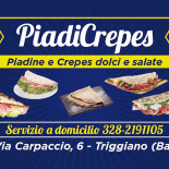 Piadicrepes Cardápio