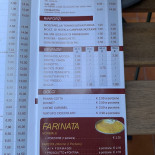 Pizzarò Speisekarte