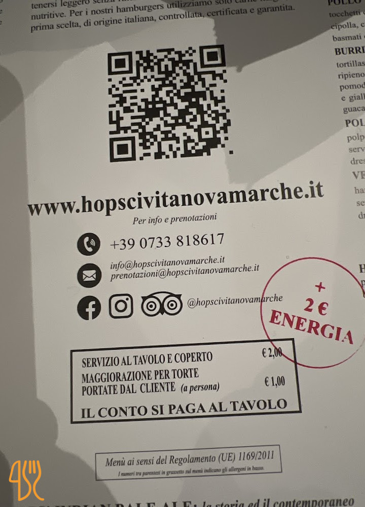 Hops Food Beer Carta