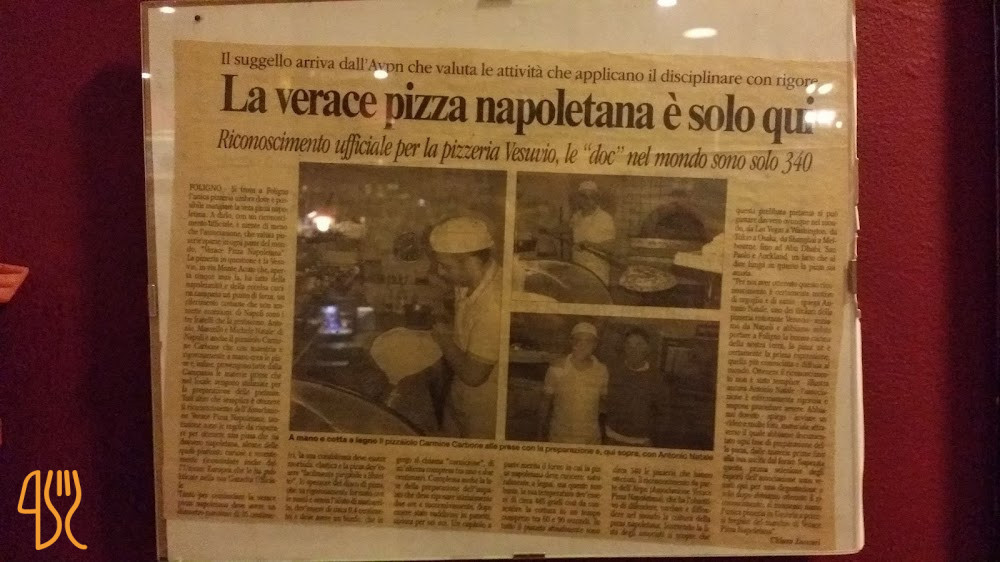 Pizzeria Vesuvio Carte