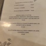 Agribistrò Menu