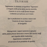 Tajamare Osteria Di Mare Carta