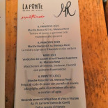 Tajamare Osteria Di Mare Speisekarte