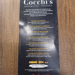 Cocchi's Trattoria Pizzeria Carta