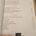 Piccolo Borgo Speisekarte