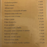 Pizzeria L'oste The Marin's Carte