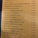 Pizzeria L'oste The Marin's Carte
