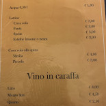 Pizzeria L'oste The Marin's Carte