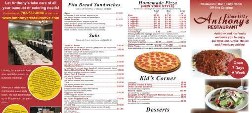 Materia Prima Bistrot Carte