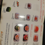 Gold Sushi Japanese Asian Fusion Carta