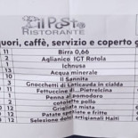 Il Posto Menu