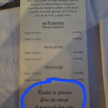 Il Grillo Moro Speisekarte