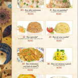 Kung Fu Resturant Carta