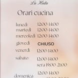 Ristorante/bar La Huta Carte