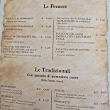 Pizzeria Il Menestrello Carte