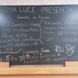 Prima Luce Bar&restaurant Carta