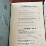La Loggia Del Capretz Bistrot Speisekarte