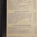 La Risacca 6 Menu