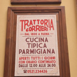 Trattoria Corrieri Parma Carte