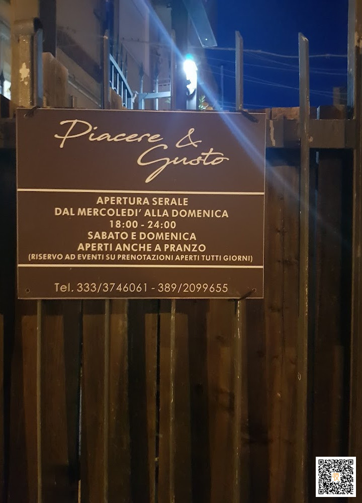 Piacere E Gusto Carta