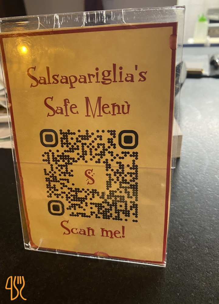 Salsapariglia Italian Ristorantino Trieste Speisekarte