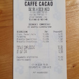 Botega Caffè Cacao Saronno Carte