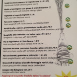 Osteria Parlascio Lucca Carta
