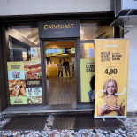 Capatoast Padova Speisekarte