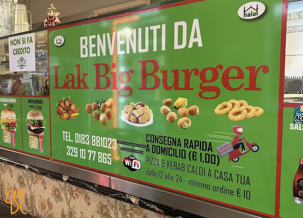 Lak Big Burger Speisekarte