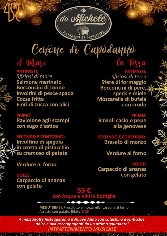 Pizzeria Da Michele Carta