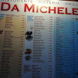 Pizzeria Da Michele Speisekarte