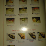 Sushi Tako Carte