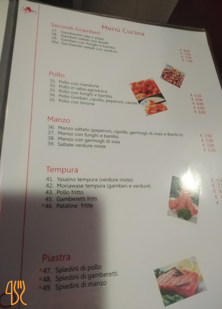 Sushi Tako Carta