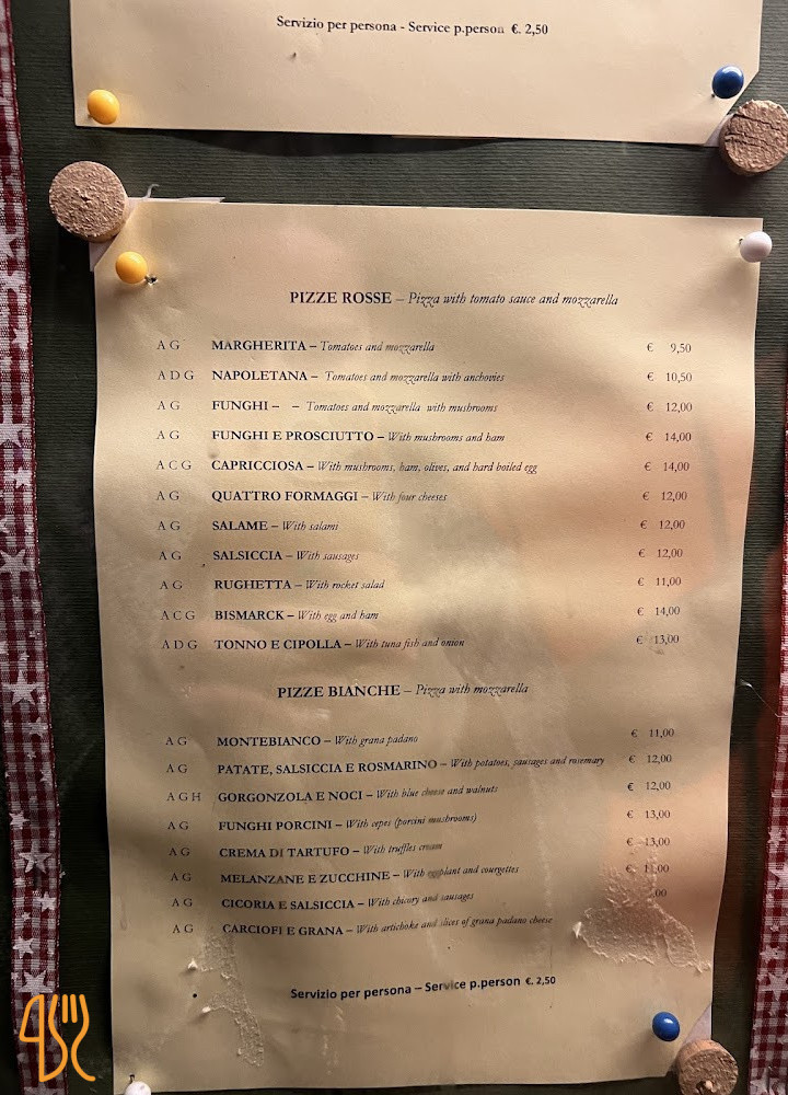 Enoteca E Taverna Capranica Carta