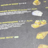 Friggitoria Da Davide Speisekarte